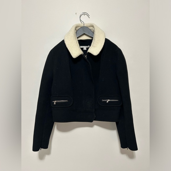 Carven Wool and Cashmere Blend Wool Jacket - Picture 1 of 4